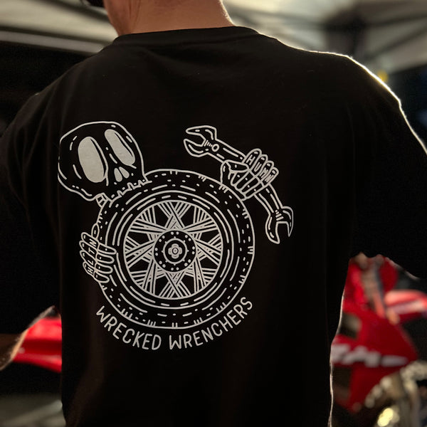 WRECKED WRENCHERS T  -BLACK